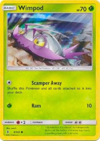 Image for Wimpod - 8/145 (Collection Promo) (008/145) - Pokemon