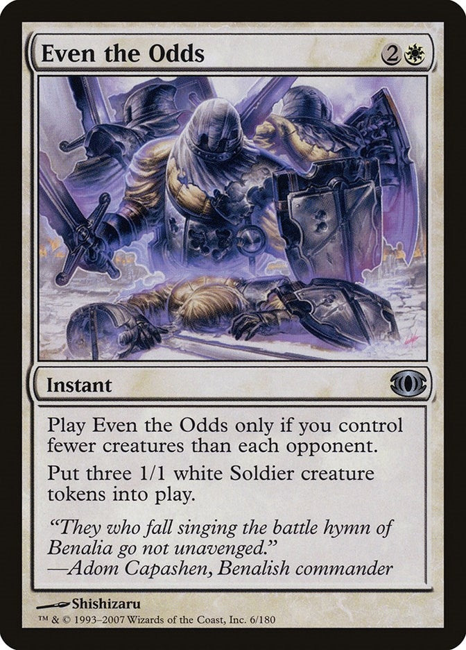 Image for Even the Odds (6) [Future Sight]