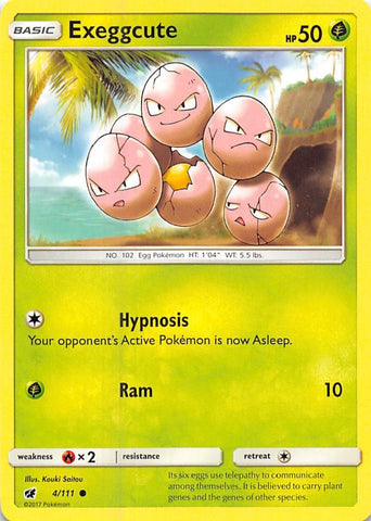 Image for Exeggcute (4/111) [SM - Crimson Invasion]