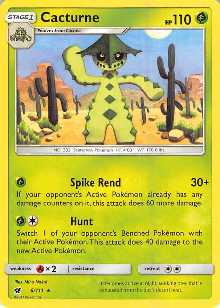 Image for Cacturne (6/111) [SM - Crimson Invasion]
