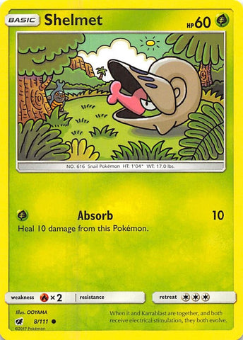 Image for Shelmet (8/111) - Pokemon