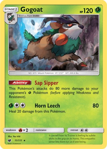 Image for Gogoat (11/111) [SM - Crimson Invasion]