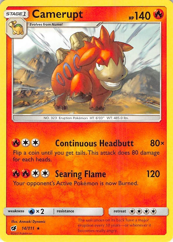 Image for Camerupt (14/111) [SM - Crimson Invasion]