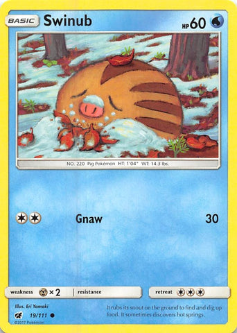 Image for Swinub (19/111) - Pokemon