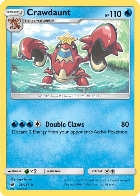 Image for Crawdaunt (25/111) [SM - Crimson Invasion]