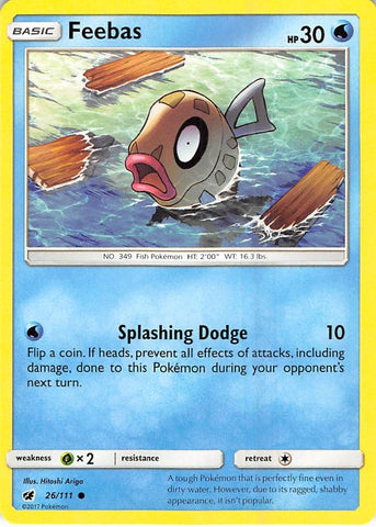 Image for Feebas (26/111) [SM - Crimson Invasion]