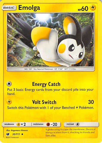 Image for Emolga (35/111) [SM - Crimson Invasion]