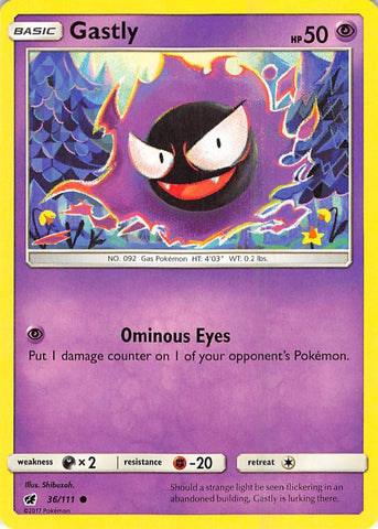 Image for Gastly (36/111) [SM - Crimson Invasion]