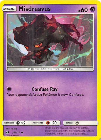 Image for Misdreavus (39/111) [SM - Crimson Invasion]