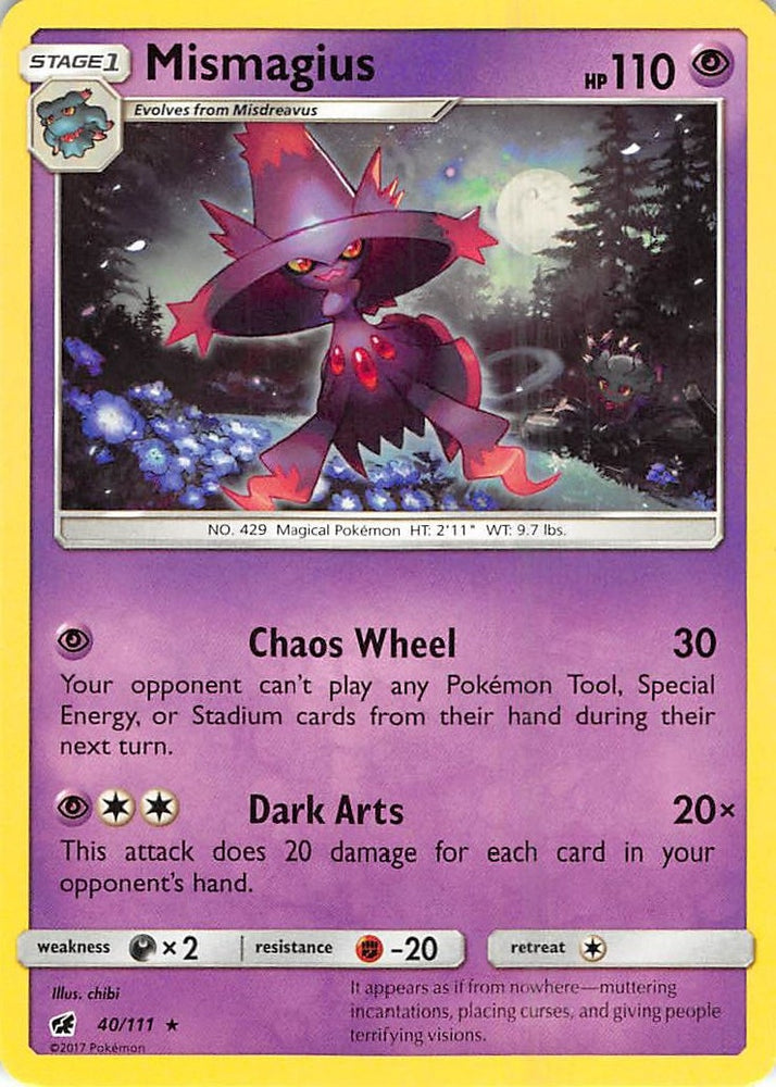 Image for Mismagius (40/111) [SM - Crimson Invasion]