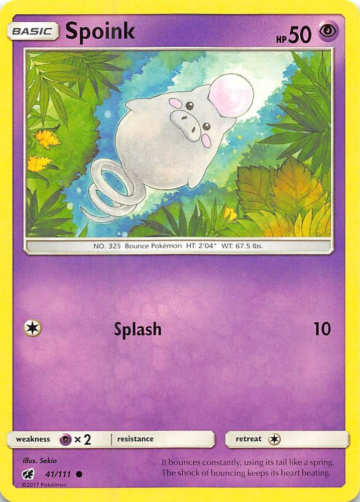 Image for Spoink (41/111) [SM - Crimson Invasion]