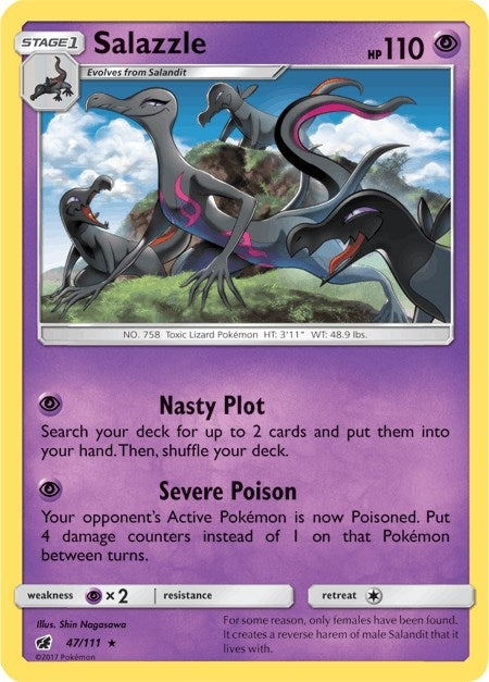 Image for Salazzle (47/111) [SM - Crimson Invasion]