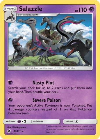 Image for Salazzle (47/111) - Pokemon