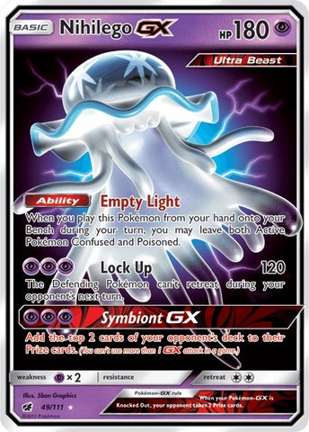 Image for Nihilego GX (49/111) [SM - Crimson Invasion]