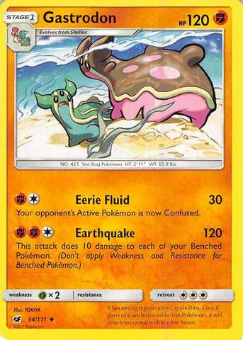 Image for Gastrodon (54/111) [SM - Crimson Invasion]