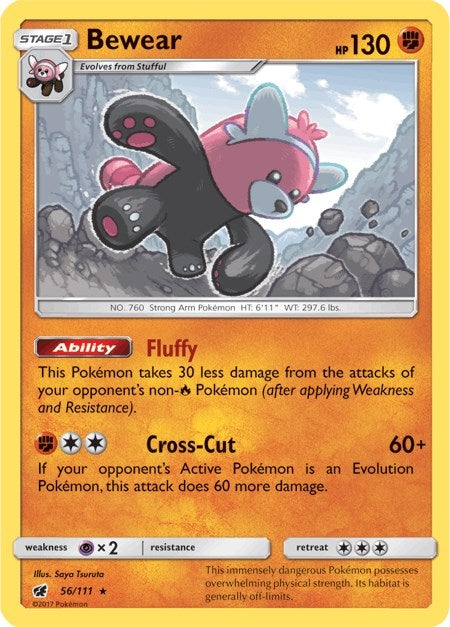 Image for Bewear (56/111) [SM - Crimson Invasion]