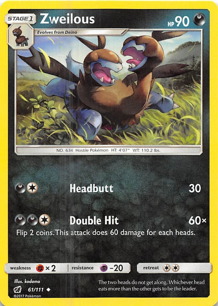 Image for Zweilous (61/111) [SM - Crimson Invasion]