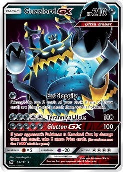 Image for Guzzlord GX (63/111) [SM - Crimson Invasion]