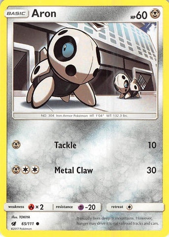 Image for Aron (65/111) [SM - Crimson Invasion]