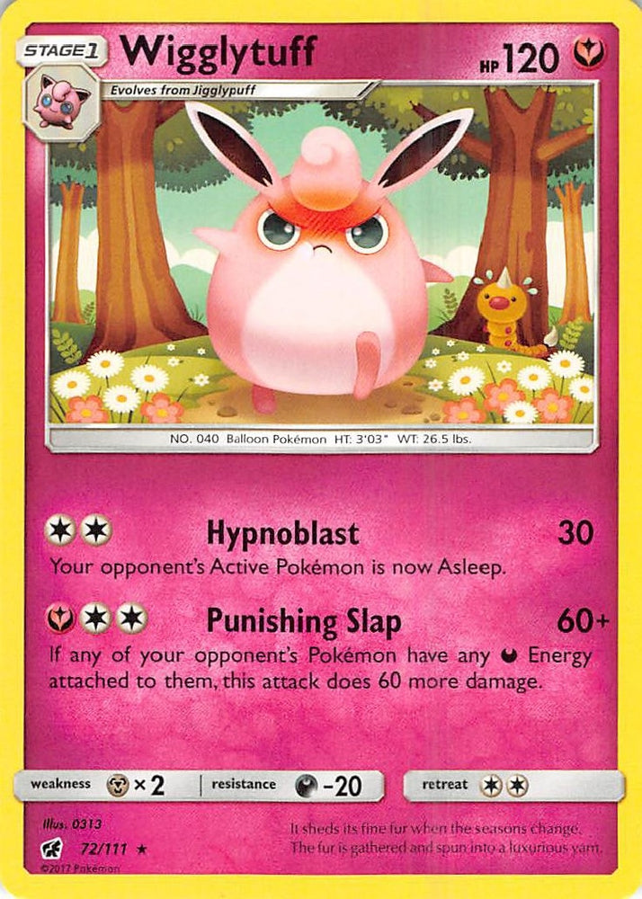 Image for Wigglytuff (72/111) [SM - Crimson Invasion]