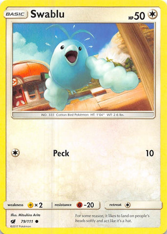 Image for Swablu (79/111) - Pokemon