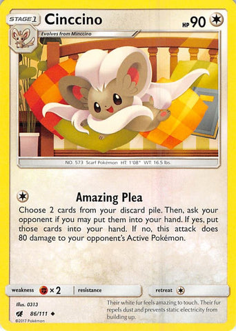 Image for Cinccino (86/111) [SM - Crimson Invasion]