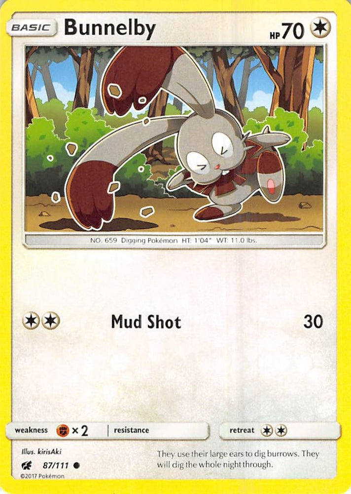 Image for Bunnelby (87/111) [SM - Crimson Invasion]