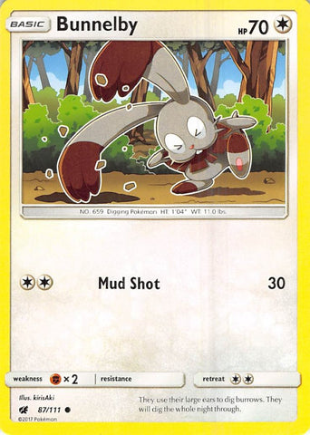 Image for Bunnelby (87/111) [SM - Crimson Invasion]