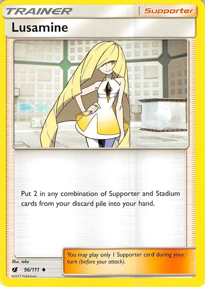 Image for Lusamine (96/111) [SM - Crimson Invasion]