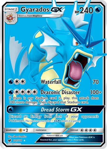 Image for Gyarados GX (Full Art) (101/111) [SM - Crimson Invasion]