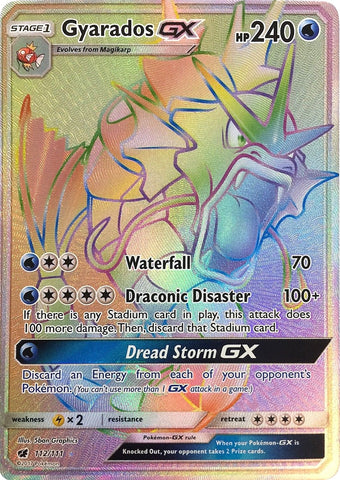 Image for Gyarados GX (Secret) (112/111) [SM - Crimson Invasion]
