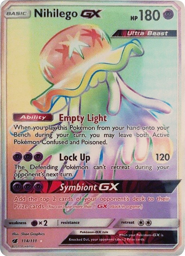Image for Nihilego GX (Secret) (114/111) [SM - Crimson Invasion]
