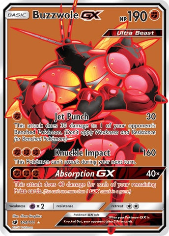 Image for Buzzwole GX (Full Art) (104/111) [SM - Crimson Invasion]