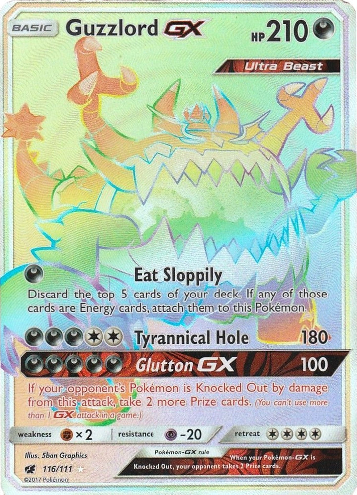 Image for Guzzlord GX (Secret) (116/111) [SM - Crimson Invasion]
