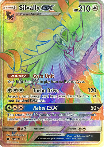 Image for Silvally GX (Secret) (119/111) [SM - Crimson Invasion]