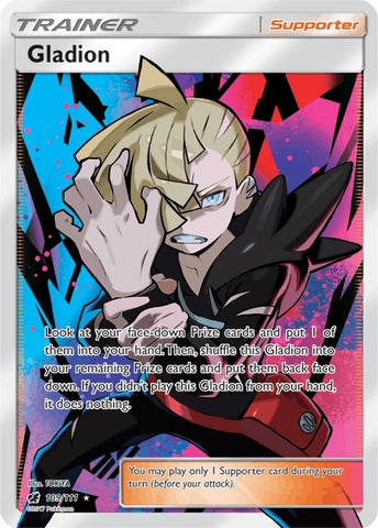 Image for Gladion (Full Art) (109/111) [SM - Crimson Invasion]