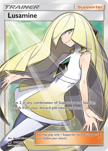 Image for Lusamine (Full Art) (110/111) [SM - Crimson Invasion]