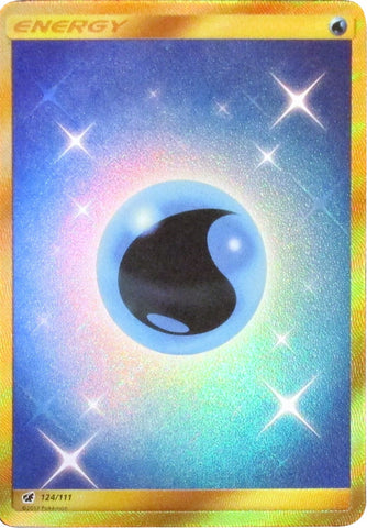 Image for Water Energy (Secret) (124/111) - Pokemon
