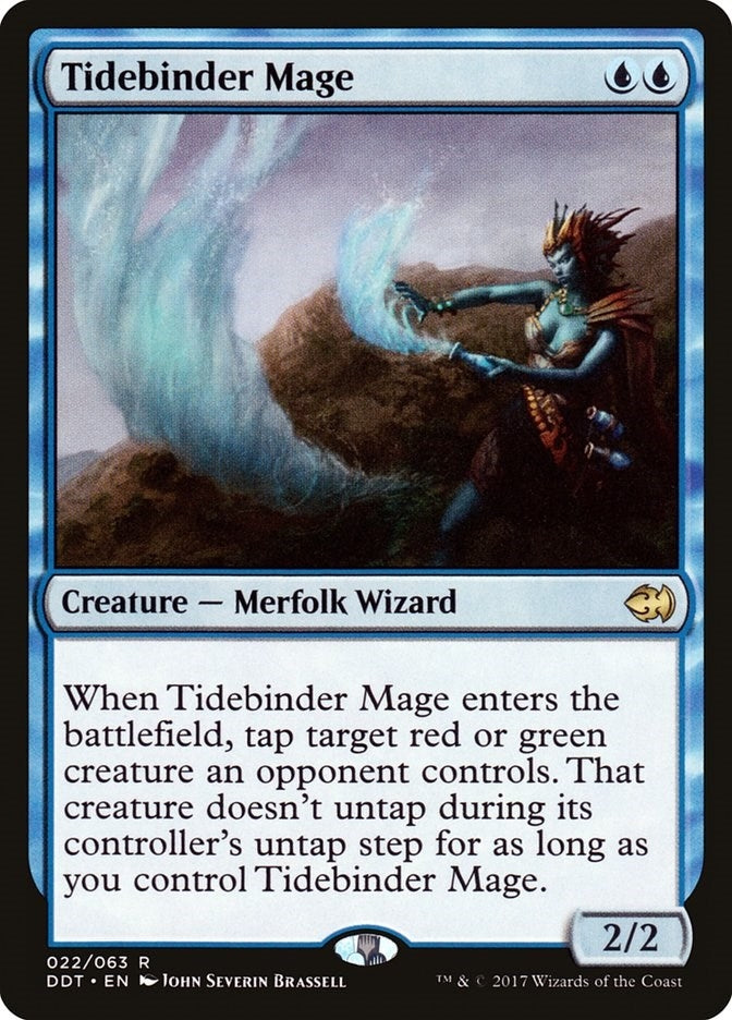Image for Tidebinder Mage (22) [Duel Decks: Merfolk vs. Goblins]