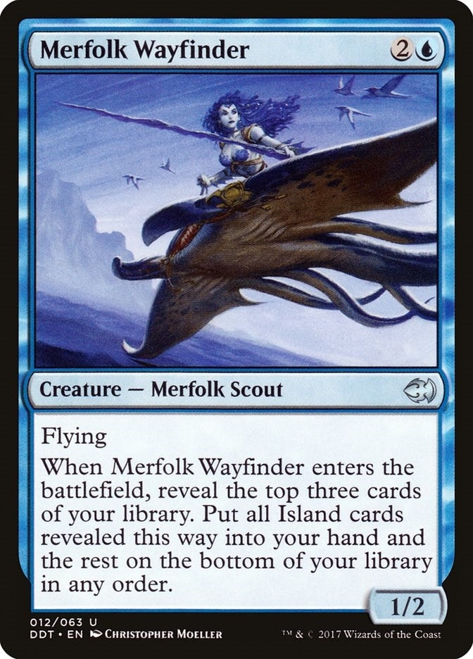 Image for Merfolk Wayfinder (12) [Duel Decks: Merfolk vs. Goblins]