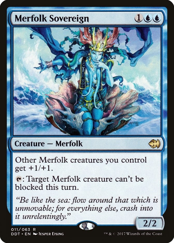 Image for Merfolk Sovereign (11) [Duel Decks: Merfolk vs. Goblins]