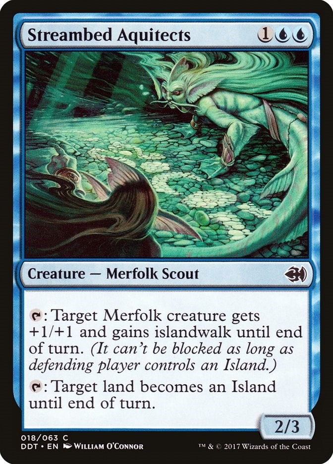 Image for Streambed Aquitects (18) [Duel Decks: Merfolk vs. Goblins]