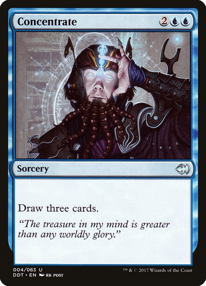 Image for Concentrate (4) [Duel Decks: Merfolk vs. Goblins]