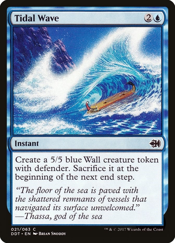 Image for Tidal Wave (21) [Duel Decks: Merfolk vs. Goblins]