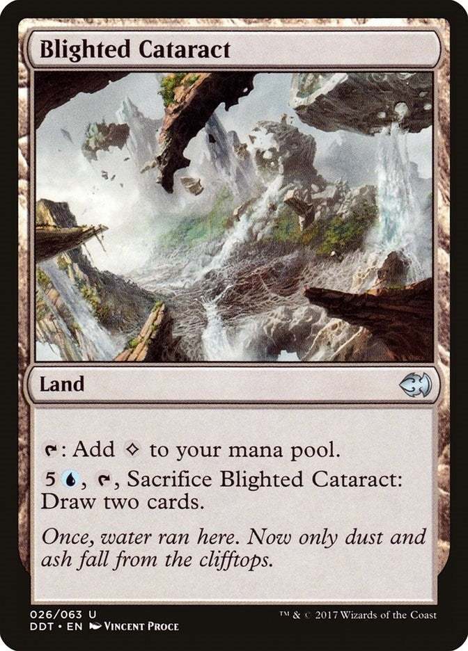 Image for Blighted Cataract (26) [Duel Decks: Merfolk vs. Goblins]