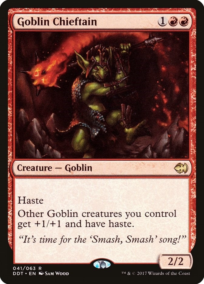 Image for Goblin Chieftain (41) [Duel Decks: Merfolk vs. Goblins]