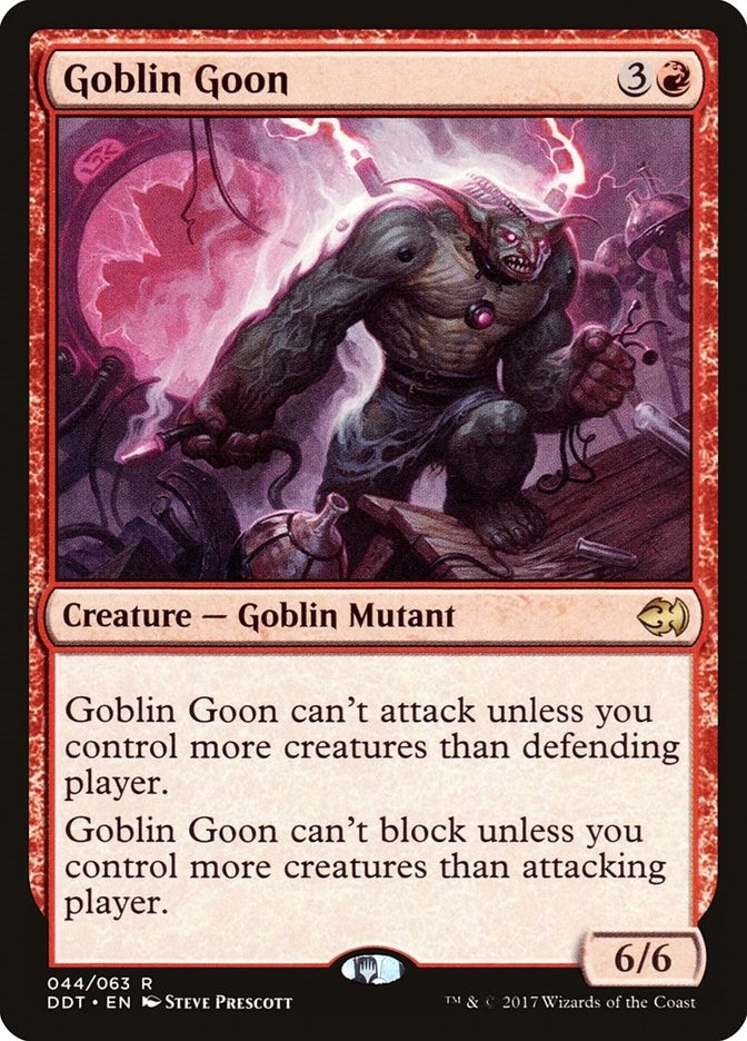 Image for Goblin Goon (44) [Duel Decks: Merfolk vs. Goblins]