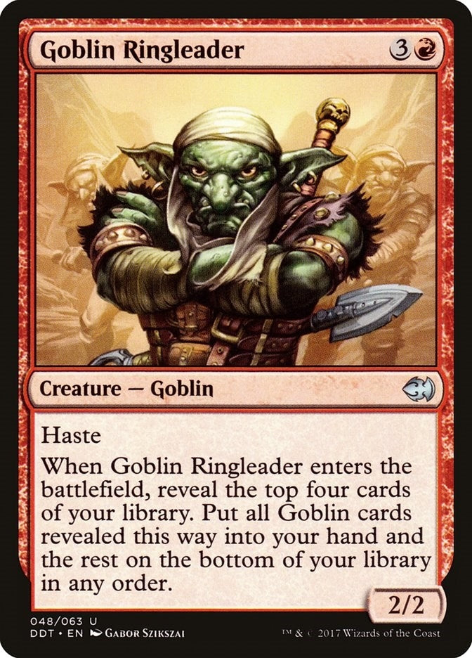 Image for Goblin Ringleader (48) [Duel Decks: Merfolk vs. Goblins]