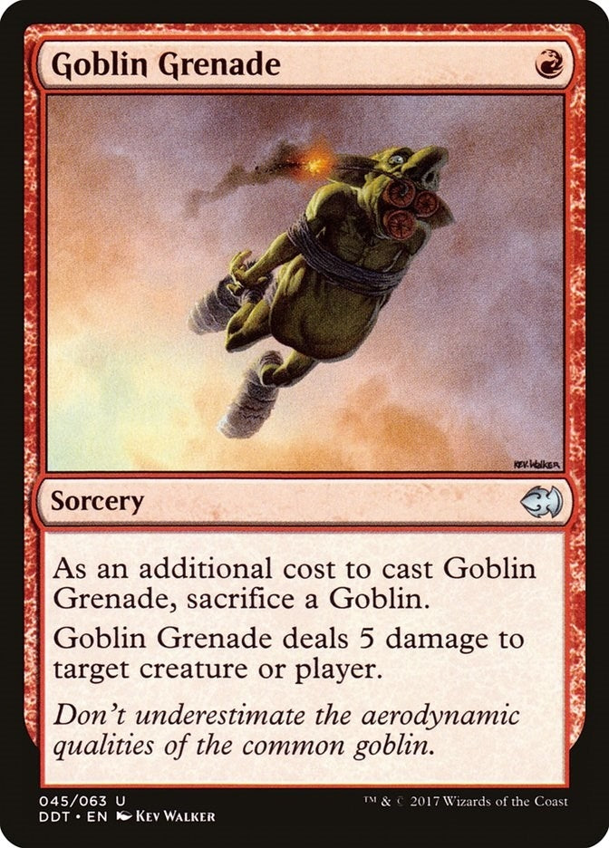 Image for Goblin Grenade (45) [Duel Decks: Merfolk vs. Goblins]