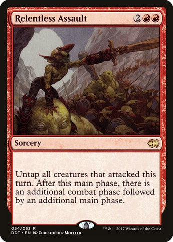 Image for Relentless Assault (54) [Duel Decks: Merfolk vs. Goblins]